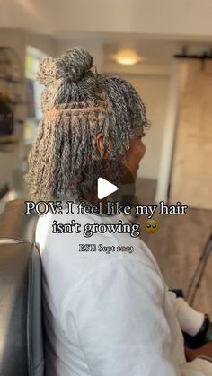 Grey Sisterlocks Black Women, Microlocs Loose Ends, Gray Microlocs, Microbraid Locs, Microloc Grid, Micro Starter Locs, Medium Microlocs, Micro Locs On Short Hair, Micro Locs With Extensions