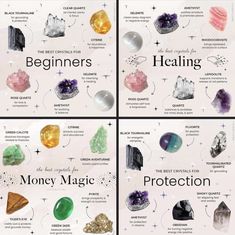 Energy Stones Crystal Healing, Zodia Pești, Best Healing Crystals, Gemstones Chart, Crystal Healing Chart, Witch Spirituality, Magic Spell Book, Energy Healing Spirituality, Witch Spell Book