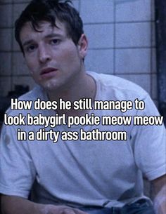 #saw #saw2004 #leighwhannell Adam Saw, Adam Stanheight, Horror Memes, Leigh Whannell, Saw Series, Tv Horror, Movies Showing, Horror Movies, Random Stuff