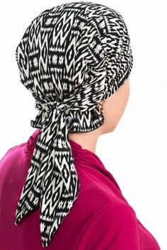 Boho Scarf | Pre Tied Head Scarves | Ready Tie Beanie Head Scarf Bohemian Adjustable Bandana For Vacation, Black Bohemian Headscarf For Summer, Black Bohemian Headwrap For The Beach, Adjustable Black Bohemian Headwrap, Bohemian Beach Headscarf One Size, Adjustable Black Turban For Beach, Bohemian Black Bandana One Size Fits Most, Bohemian Black Bandana, Bohemian Bandana Print Headscarf For Beach