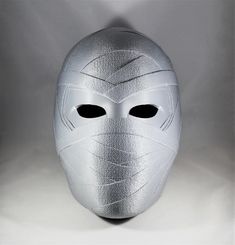 Moon Knight Helmet - Etsy Moon Knight Mask, Sports Carnival, Knight Mask, The Moon Knight, Knight Helmet, Knights Helmet, Cool Swords, Helmet Design, Mini Series