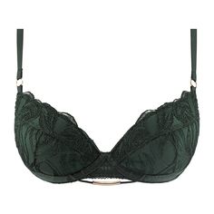 Push-up bra AUBADE Into the Groove French Embroidery, Black Forest, Push Up Bra, Push Up, Forest, Embroidery, Bra, Black