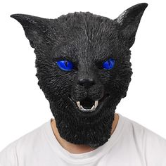 PRICES MAY VARY. 【Halloween Costume Hit】:Hit for Halloween Party, Christmas, Easter, Carnival, Costume parties, tag party,fun meme, photo booth, stage performance ,buy for gag gift. 【 Halloween Devil Cat Costume Addition】: black cat mask made of a nice flexible latex, fit almost of adult to wear cat full head mask have room to spare when you wear the mask.There is a latex smell when you first open the animal head mask, so we recommend that you let it air out for a day or two before use. 【Vision Punk Style Cat Ears Halloween Costume Accessories, Punk Halloween Cat Ears Costume Accessories, Punk Halloween Costume Accessories With Cat Ears, Halloween Novelty Cat Ears Costume Accessories, Black Cat Design Costume Accessories For Halloween, Black Cat Design Costume Accessories For Cosplay, Black Cat Design Costume Accessories For Costume Party, Black Cat Design Halloween Costume Accessories, Halloween Cat Costume Accessories For Cosplay