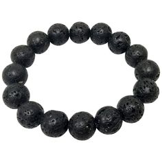 Fall in love with this Lava Stone stretch bead bracelet! Dress it up or dress it down, this bracelet is a sure must have with any look! Each individual bracelet is composed of 12mm Lava Stone beads that have a rich shade of black. Lava Stone is a molten rock that has solidified and cooled after it was thrown out of a volcano during its eruption. Since originally the lava stones contain a rough and bumpy texture, they are smoothed down for a comfortable wear. Here at Gem Avenue, we pride ourselve Casual Hand-strung Lava Stone Beaded Bracelets, Casual Hand-strung Beaded Bracelets With Lava Stone, Casual Beaded Lava Stone Bracelets, Casual Beaded Lava Stone Jewelry, Casual Black Lava Stone Beaded Bracelets, Casual Black Beaded Lava Stone Bracelets, Casual Lava Stone Beaded Bracelets, Casual Stretch Bracelet With 8mm Lava Stone Beads, Casual Hand-strung Lava Stone Bracelets