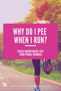 Why do I pee my pants when I run? | How you can treat stress incontinence with pelvic floor exercises and more | No more leaky bladder | Running tips from female runners | #stressincontinence #runningtips #pelvicfloor #femalerunners #runningmoms Runners Food, Runner Problems, Running Challenge, Pelvic Health, Bladder Leakage, Body Tips, Female Runner, Running Routine, Pelvic Floor Exercises