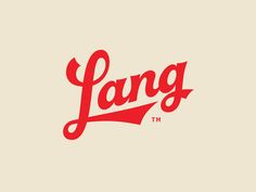 the logo for lango's restaurant, which is located in an old - fashioned script