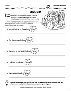 the worksheet is shown for children to learn how to read and understand what they are