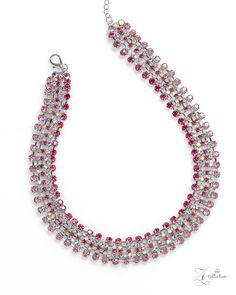 Flirtatious 2023 Zi Collection Necklace - Paparazzi Accessories- lightbox - CarasShop.com - $5 Jewelry by Cara Jewels Pink Iridescent, Paparazzi Accessories, Paparazzi Jewelry, Pink Rhinestones, Affordable Fashion, Matching Earrings, Light Pink, Jewelry Accessories, Two By Two