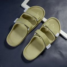 Miancor Summer Men Slippers Women Outdoor Beach Shoes Thick Bottom Indoor Bathroom Non-slip Slippers Parent-child Shoes Sandals 2024 New Comfortable Green Slip-on Sport Sandals, Casual Green Slip-on Slides, Green Non-slip Sport Sandals For Spring, Green Non-slip Slide Sport Sandals, Casual Green Non-slip Slides, Non-slip Solid Color Slip-on Slippers, Open Toe Slides For Outdoor, Green Non-slip Casual Slippers, Solid Color Open Toe Slides For Outdoor