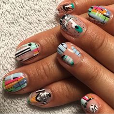 Heather Samuylova Fly On The Wall, Striped Nails, Nail Health, Girly Stuff, After Hours, Mani Pedi, Nails Design, Swag Nails