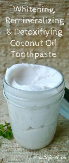 Coconut Oil Toothpaste, Health Coconut Oil, Homemade Toothpaste, Coconut Oil Uses, Simple Organic, Homemade Remedies, Oil Uses, In A Jar