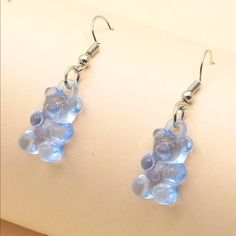 Blue Gummy Bear Dangle Earrings Super Cute Gummy Bear Earrings! Dangle Style, Light Weight, Very In Style. Bundle To Save In My Closet! 2/$22 3/$33 4/$44 5/$55 And So On With All Jewelry/Accessory Boutique Items Tags: Necklace, Jewelry, Silver, Gold, Accessories, Bracelets, Toe Rings, Earrings, Anklets, Chokers, Layered Necklaces, Rings, Watches, Bangle, Rhinestone, Trendy, Cute, Alt, Lgbtq, Y2k, Cottagecore Aesthetic Blue Accessories, Trendy Blue Sterling Silver Earrings, Cute Blue Resin Earrings, Blue Drop Earrings Cute Jewelry, Blue Drop Earrings Cute Style, Blue Cute Drop Earrings, Outfit Core, Photoshoot Accessories, Cute Gummy Bear