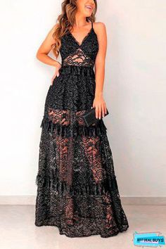 Lace Layered Cut Out Long Dress.PRODUCT DETAILSSKU: LXX-1976.Available In Black.V Neck.Sleeveless.Floor.Length: 53''(Based on size 8)Polyester, Lace.SizesBustWaistHipUScmInchcmInchcmInch28332 6525 9135 48533 6726 9336 68834 7027 9637 89035 7228 9838 109336 7529 10139 129738793110541 1410039 8332 10942 1610441863411244 Fest Outfits, Layered Cut, Lace Layers, Dresses By Length, Slim Dresses, Layered Cuts, Evening Dresses Long, Ruched Dress, Long Maxi Dress