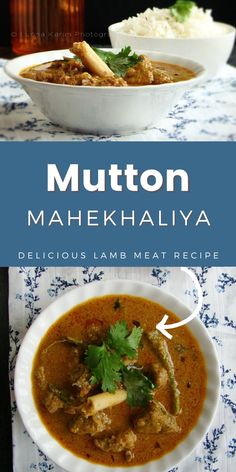 Mutton Mahekhaliya Recipe Mutton Gravy, Indian Bread Recipes, Mutton Recipe, Indian Side Dishes, Marinated Lamb, Coconut Slice, Non Veg Recipes, Gluten Free Chili, Flavored Rice