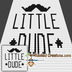 a cross stitch pattern with the words little stuff on it