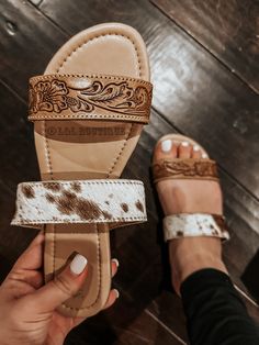 Lena Cowhide Leather Sandals Closet Revamp, Mexican Shoes, Dream Shoe, Bota Country, Southern Outfits