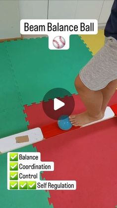 Adam Griffin on Instagram: "An amazing little balance exercise that boosts both motor coordination and self-regulation! 💪🧠   Perfect for helping kids stay cool and composed while improving their physical skills.   In the video, you'll see me use a small weighted ball (1lb) as it's slightly squishy, more stable and easier to contorl. Then, you'll see me use a small tennis ball for an older kiddo for a significantly greater challenge.   #BalanceTraining  #MotorSkills  #SelfRegulation  #occupationaltherapy #schoolbasedot #activitiesforkids" Kids Brain Games, Vestibular Activities, Pediatric Physical Therapy Activities, School Based Therapy, Coordination Exercises, Coordination Activities, Occupational Therapy Kids, Therapy Ball, Motor Coordination