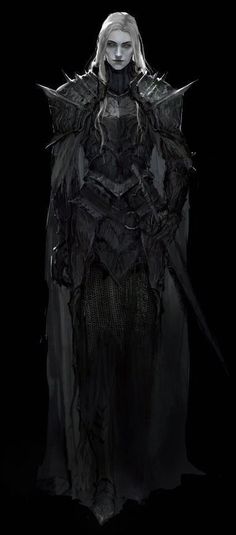 Mroczny Elf, Vampire Art, Dark Elf, Fantasy Male, Fantasy Armor, Fantasy Rpg