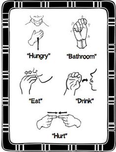 an image of different types of hand gestures