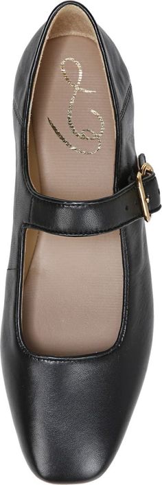 Sam Edelman Michaela Mary Jane Flat | Nordstrom Formal Mary Janes With Buckle Closure And Block Heel, Mary Janes With Ankle Strap And Buckle For Work, Ankle Strap Mary Janes With Buckle For Work, Mary Jane Heels With Buckle Closure For Work, Office Mary Janes With Ankle Strap And Buckle, Mary Janes With Buckle Closure For Work, Office Mary Janes With Ankle Strap And Buckle Closure, Business Mary Janes With Low Heel, Workwear Mary Janes With Buckle Closure And Square Toe