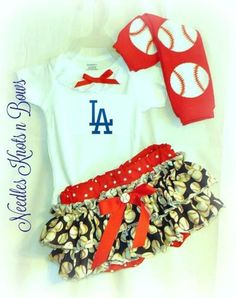 Girls Los Angeles Dodgers Outfit, Baby Girls LA Dodgers Coming Home Outfit, Girls Baseball Outfit Girls Baseball Outfit, Baseball Outfits, Dodgers Outfit, Baseball Dress, La Dodgers Baseball, Girls Baseball, Sports Team Apparel, Dodgers Girl, Dodger Game