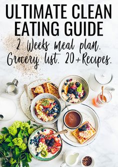 the ultimate clean eating guide for 2 week meal plan