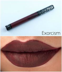 The Happy Sloths: NEW Fall 2015 Kat Von D Everlasting Liquid Lipsticks: Review and Swatches Cruelty Free Makeup Brands, Lip Art, Beautiful Lips, Sephora Makeup, Matte Liquid Lipstick