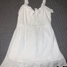 Like New White Linen Lulu’s Dress! Only Worn Once For Graduation Pictures, Basically Brand New. Size Medium! Lulus White Dress, Lulus Dresses, Graduation Pictures, Lulu Dresses, White Linen, Colorful Dresses, White Dress, Color White, Like New