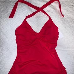 Never Worn Red Athleta Bra Cup Halter Top Tankini. Would Fit A Extra Small Or Small. Great Quality. Red Athleisure Swimwear For Workout, Red Stretch Tankini For Sports, Red Stretch Sports Tankini, Red Casual Tankini For Swimming, Casual Red Tankini For Swimming, Sports Red Stretch Tankini, Red Sporty Swimwear For Spring, Red Stretch Tankini For Spring, Red Stretch Swimwear For Workout