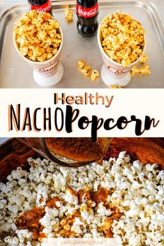 healthy and tasty popcorn recipe that is ready to be served in the oven or on the table