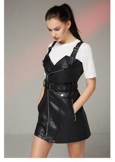 Turn-Down Collar Retro Black Mini Dress | Best price | Free shipping! | Check it now! | Punk Mini Length Fall Dress, Edgy Black Dress For Fall, Edgy Black Fall Dress, Black Punk Dress For Winter, Black Punk Style Winter Dress, Black Short Sleeve Punk Dress, Black Punk Style Dress For Spring, Black Punk Style Spring Dress, Black Punk Dress For Spring