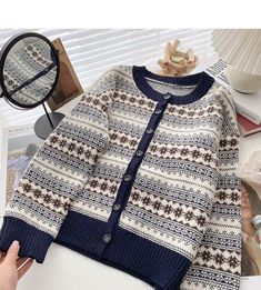 Style: commuting Size: one size Color: red, blue, apricot, Caramel Happy Hoodie, Matching Sweaters, Apricot, Vintage Colors, Sweater Cardigan, Color Matching, Long Sleeve Tops, Long Sleeve, Red