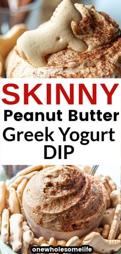 the recipe for skinnyy peanut butter greek yogurt dip