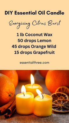 Candle Fragrance Recipes, Homemade Essential Oil Candles, Popular Candle, Homemade Candle Recipes, Essential Oil Candles Diy, Candles With Essential Oils, Candle Recipes, Candle Making Tutorial, Lavender Candles