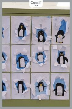 First Grade Crafts, Thema Winter, Winter Classroom, Winter Kindergarten, Classroom Art Projects, Winter Project