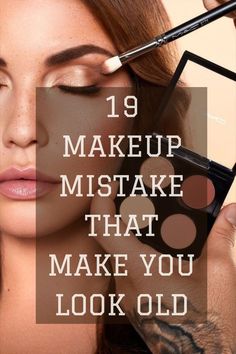 Grow Eyebrows Faster, Fix Makeup, Beauty Mistakes, Makeup Fails, Body Art Photography, Makeup Lessons, Makeup Tricks, Look Older