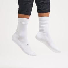 High Performance socks are superior to conventional socks because of their seamless toe, moisture wicking fibers and snug fit. Power bands of Lycra hug your entire foot for maximum support. This snug, supportive fit eliminates movement to prevent blisters. High density cushioning provides extra protection in high impact areas. iWick® fibers wick moisture to keep feet cool and dry, while providing superior durability. Mesh construction on top of the sock provides ventilation for added breathabili Prevent Blisters, Designer Socks, Hug You, Black Media, Socks Women, Crew Socks, Snug Fit, Fabric Care, Density