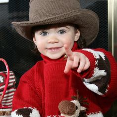 A more defined Western style cowboy/cowgirl hat as requested by my truly western customers. We designed this one to have that indent on the top - stays in more in a cowboy hat shape - although it is still adjustable. The little buckaroo in your life will love it! 100% cotton & washable Mom! how great is that! From newborn baby to big boy/girl sizes available. This one in dark chocolate - you won't lose him or her at the stockyards! Crochet Cowboy Hats, Cowgirl Hat, Cowboy Style, Cowboy Cowgirl, Cowgirl Hats, Cowboy And Cowgirl, Brim Hat, Cowboy Hat, Sun Hat