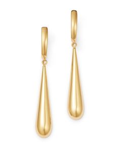 Bloomingdale's Fine Collection Teardrop Cuff Earrings in 14K Yellow Gold - Exclusive Yellow Gold Accessories, Gold Earrings Expensive, Fine Jewelry Earrings Gold, Gold Earrings Bridesmaid, Gold Designer Earrings, Long Teardrop Earrings, Formal Gold Earrings, Long Drop Earrings Gold, Gold Earrings Formal