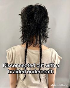 Rat Tail Haircut Women Short Hair, Punk Long Hair, Punk Hairstyles Women, Rat Tail Haircut, Hair Rat, Punk Haircut, Tail Hairstyle, Hairstyle For Men, Rat Tail