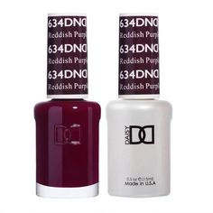 Dnd Gel Nail Polish, Reddish Purple, Daisy Nails, Vibrant Nails, Uv Gel Nail Polish, Gel Nail Polish Set