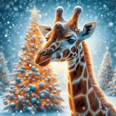 Yule Images, Funny Giraffe Pictures, Giraffe Images, Giraffe Pictures, Happy Day Quotes, Tree Background, Christmas Tree Background, Funny Giraffe, Christmas Text