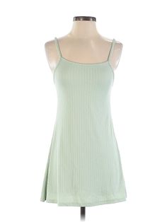 Unbranded Casual Dress Size: Small Green Dresses - used. 95% POLYESTER, 5% SPANDEX, Slip dress, Square, Short, Sleeveless | Casual Dress - Slip dress: Green Dresses - Used - Size Small Green Casual Dress, Green Dress Casual, Green Dresses, Dress Slip, Casual Dresses For Women, Green Dress, Casual Dress, Casual Dresses, Slip Dress