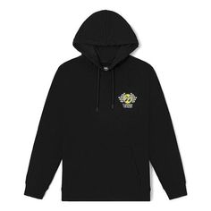 Vans x Mooneyes Fleece Pullover Hoodie 'Black' VN0000BCBLK Vans Shop, Stylish Sneakers, Black Hoodie, Decks, Perfect Pair, Pullover Hoodie, Black