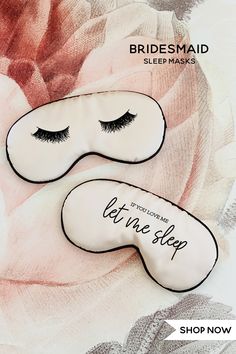 Eyelash sleep masks make a cute gift to put inside your bridesmaid boxes along side a robe for your babes to get ready in on your wedding day. Wedding Masks For Guests, Face Masks With Best Friend, Client Face Mask Gift, Christmas Gifts Face Masks, Face Masks Best Friends, Cheap Eye Masks For Costumes, Personalised Face Masks, Best Friends Doing Face Masks, Best Friend Face Mask