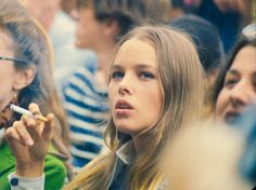 Michelle Phillips, Monterey Pop Festival, 1967, vintage colour photography, sixties music and fashion, culture, beauty. Michelle Philips, Eric Burdon, Grace Slick, Joe Cocker, Hippie Chick, I'm With The Band, California Dreamin'