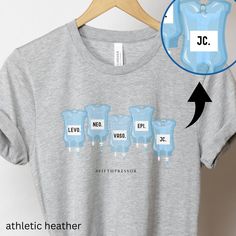 If you're an ICU nurse or healthcare professional who loves style and humor, we've got the perfect shirt for you! Our new ICU shirt features all the vasopressors you know and love, in a stylish urban streetwear design that's sure to turn heads. But that's not all - our ICU shirt is also a great conversation starter! It's a way to showcase your knowledge and passion for the healthcare field, while injecting some humor and personality into your work wardrobe. So why not add some style and humor to Funny Nurse Shirts Zazzle, Nurse Definition Shirt, Critical Care Nurse, Pharmacist Shirt, Critical Care Nursing, Er Nurse, Critical Care, Urban Streetwear, Nurse Shirt