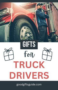 Gifts for truck drivers - gift guide by Good Gifts Guide. Gift Ideas For Truck Drivers, Hunting Gifts