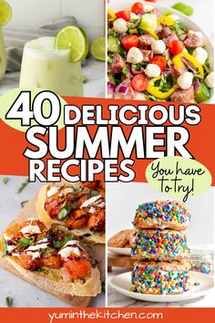 40 delicious summer recipes you have to try