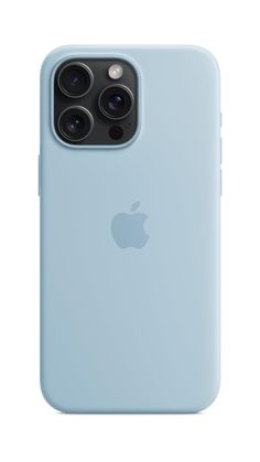 the iphone 11 pro is shown in light blue, with two cameras on each side